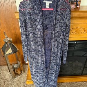 American Rag Navy Marled Cardigan